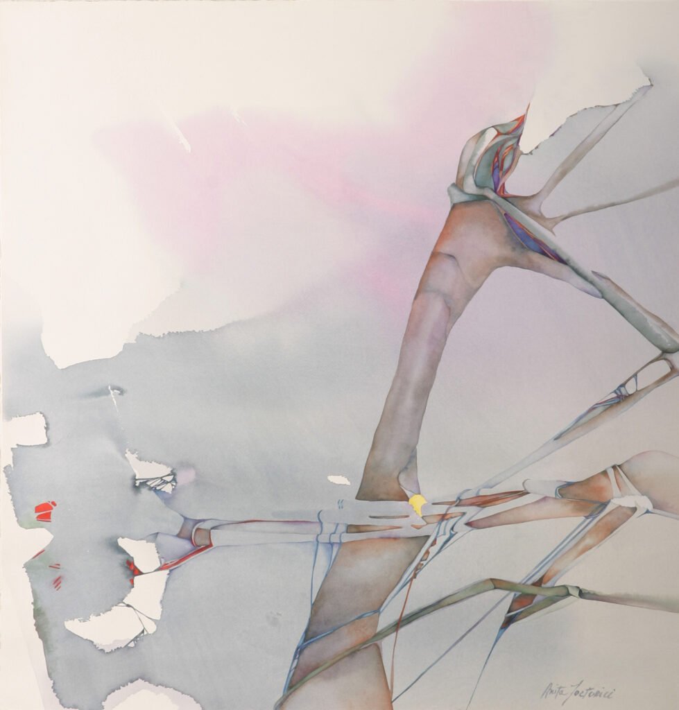 Anita Artwork II, watercolor on paper by Anita Tortorici