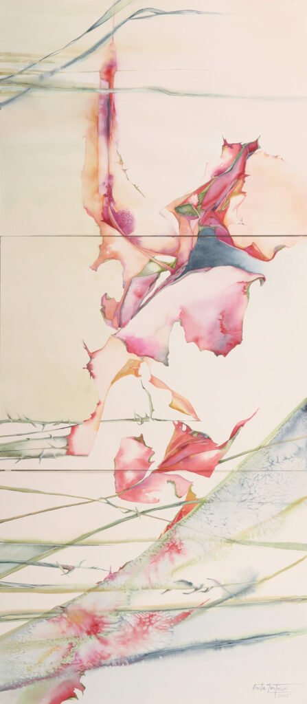 Anita Artwork V, watercolor on paper by Anita Tortorici